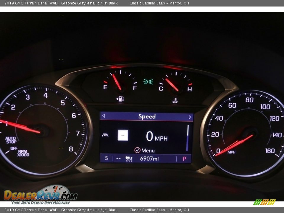 2019 GMC Terrain Denali AWD Graphite Gray Metallic / Jet Black Photo #8