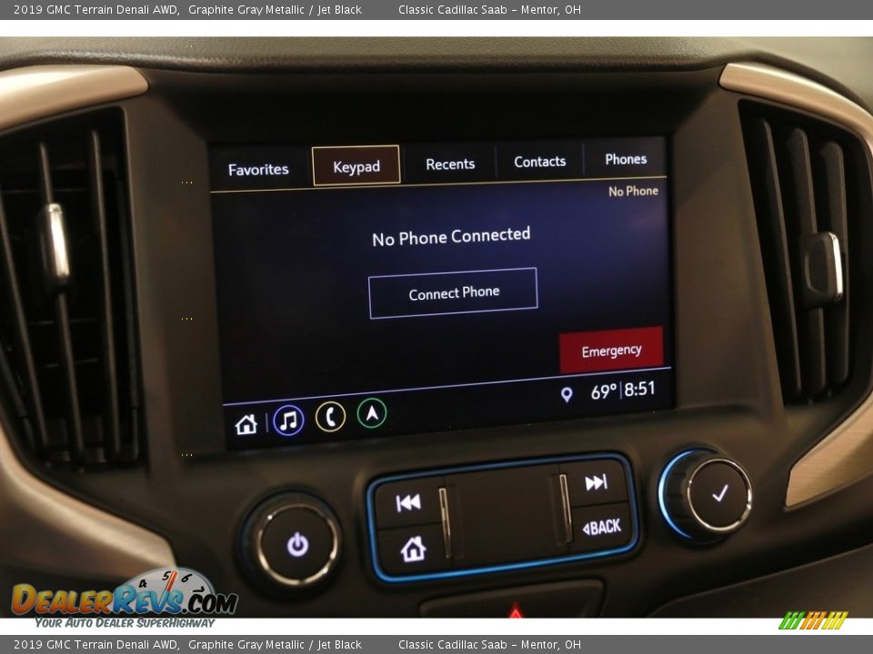 2019 GMC Terrain Denali AWD Graphite Gray Metallic / Jet Black Photo #13