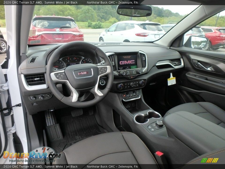 2020 GMC Terrain SLT AWD Summit White / Jet Black Photo #15