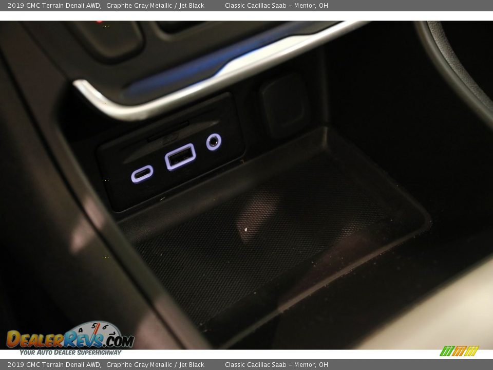 2019 GMC Terrain Denali AWD Graphite Gray Metallic / Jet Black Photo #16