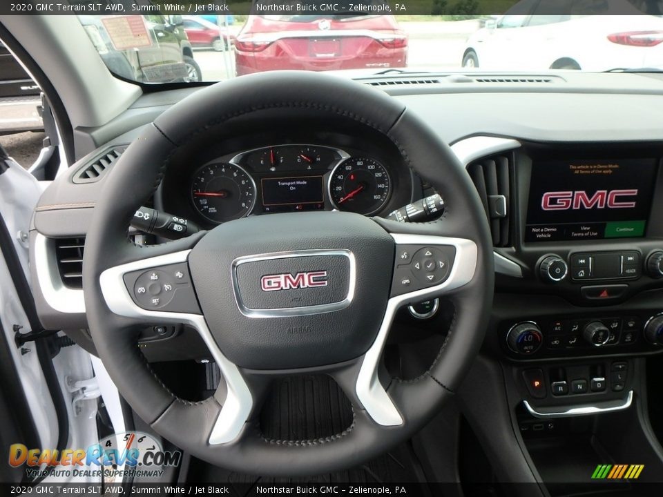 2020 GMC Terrain SLT AWD Summit White / Jet Black Photo #17