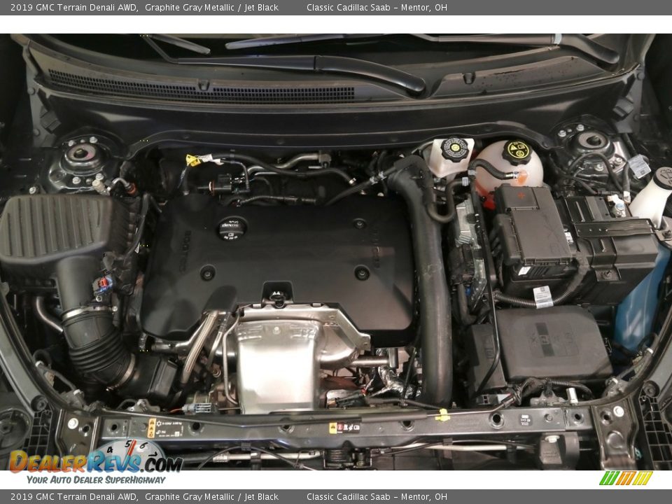 2019 GMC Terrain Denali AWD Graphite Gray Metallic / Jet Black Photo #24