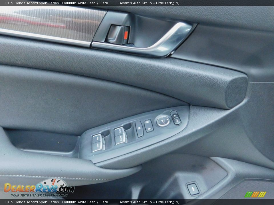 2019 Honda Accord Sport Sedan Platinum White Pearl / Black Photo #9