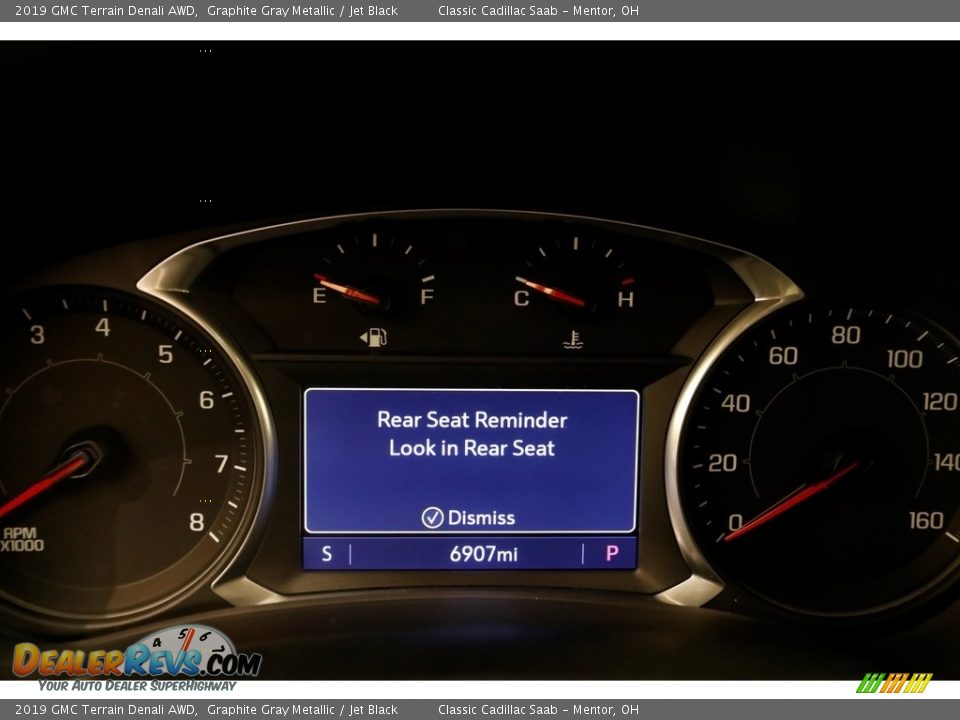2019 GMC Terrain Denali AWD Graphite Gray Metallic / Jet Black Photo #26