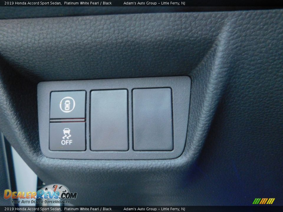 2019 Honda Accord Sport Sedan Platinum White Pearl / Black Photo #11