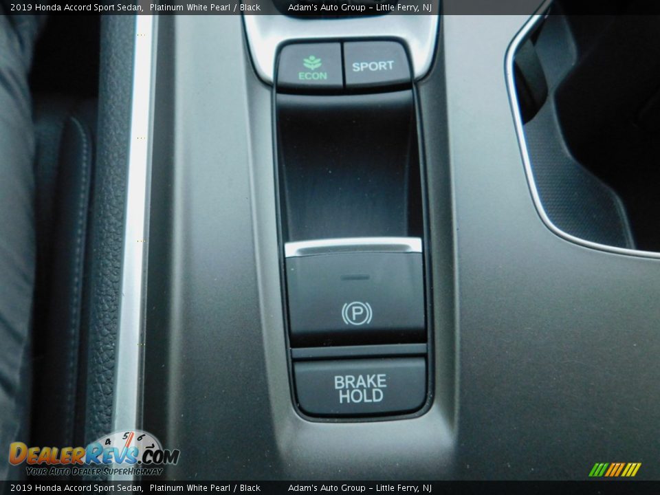 2019 Honda Accord Sport Sedan Platinum White Pearl / Black Photo #17