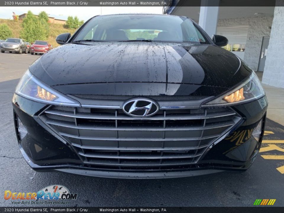 2020 Hyundai Elantra SE Phantom Black / Gray Photo #8