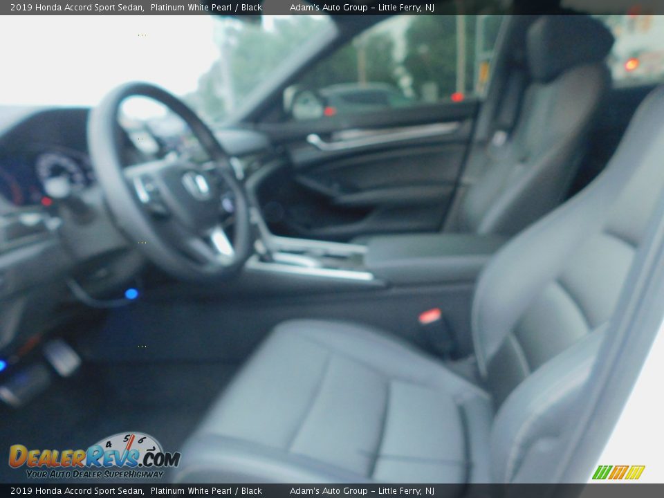 2019 Honda Accord Sport Sedan Platinum White Pearl / Black Photo #20
