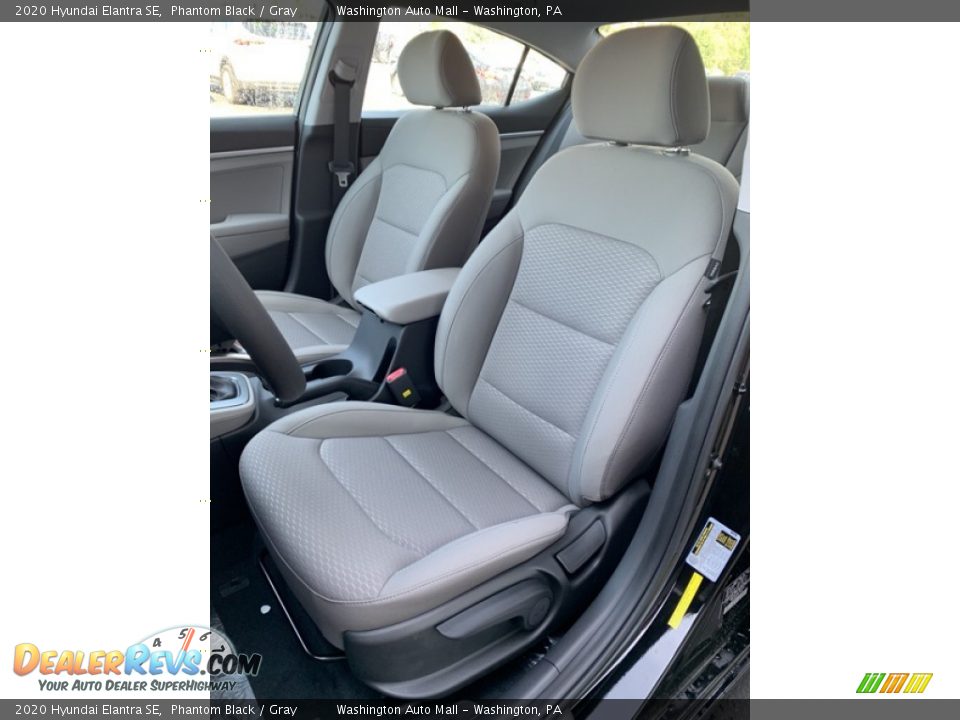 2020 Hyundai Elantra SE Phantom Black / Gray Photo #15