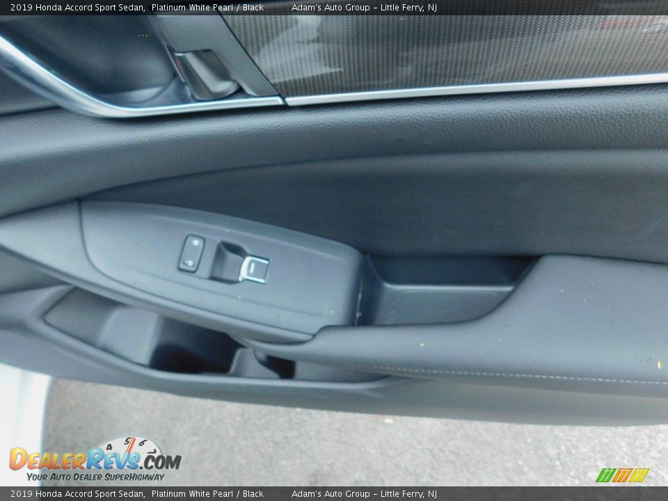 2019 Honda Accord Sport Sedan Platinum White Pearl / Black Photo #22