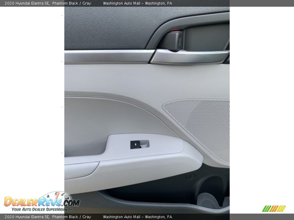 2020 Hyundai Elantra SE Phantom Black / Gray Photo #18