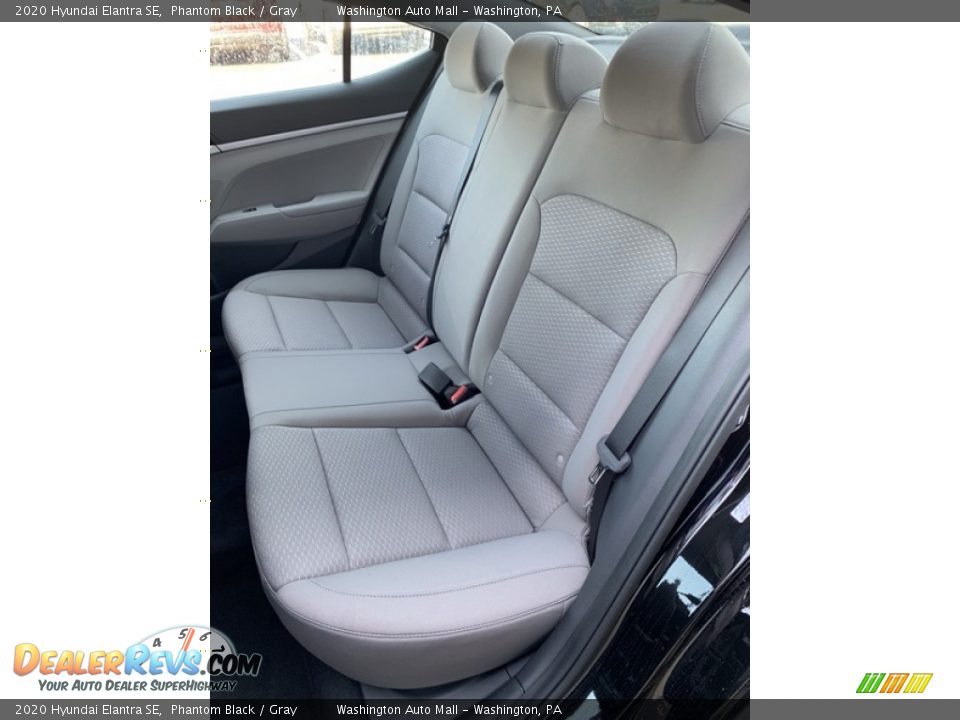 2020 Hyundai Elantra SE Phantom Black / Gray Photo #19