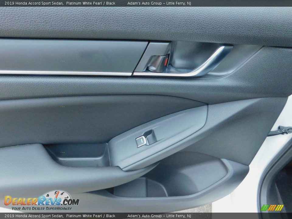 2019 Honda Accord Sport Sedan Platinum White Pearl / Black Photo #26
