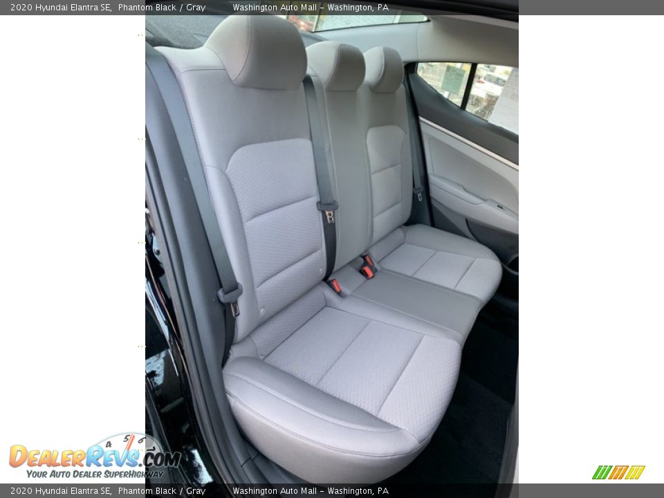 2020 Hyundai Elantra SE Phantom Black / Gray Photo #24