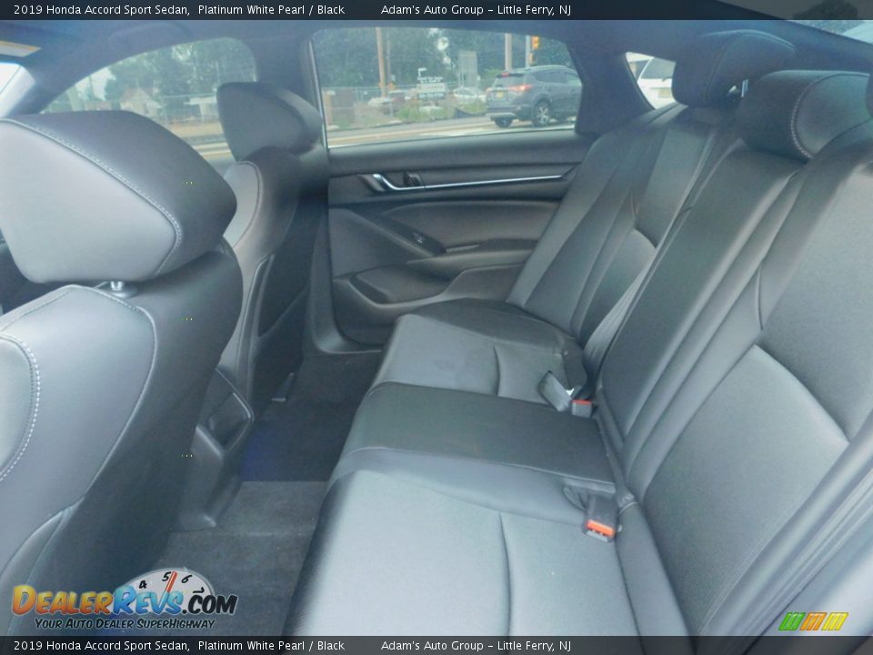 2019 Honda Accord Sport Sedan Platinum White Pearl / Black Photo #27