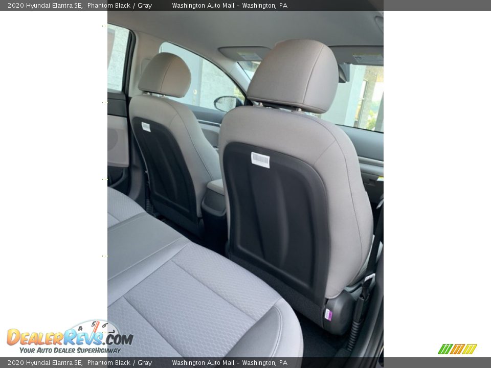 2020 Hyundai Elantra SE Phantom Black / Gray Photo #25