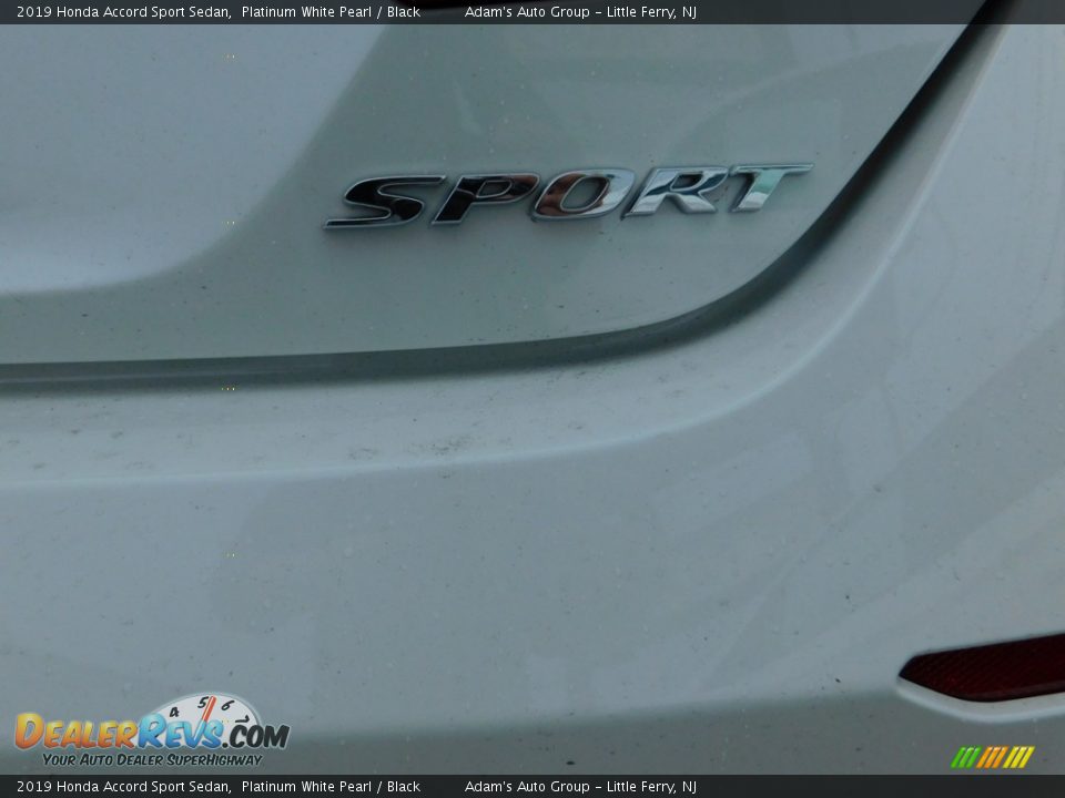 2019 Honda Accord Sport Sedan Platinum White Pearl / Black Photo #29