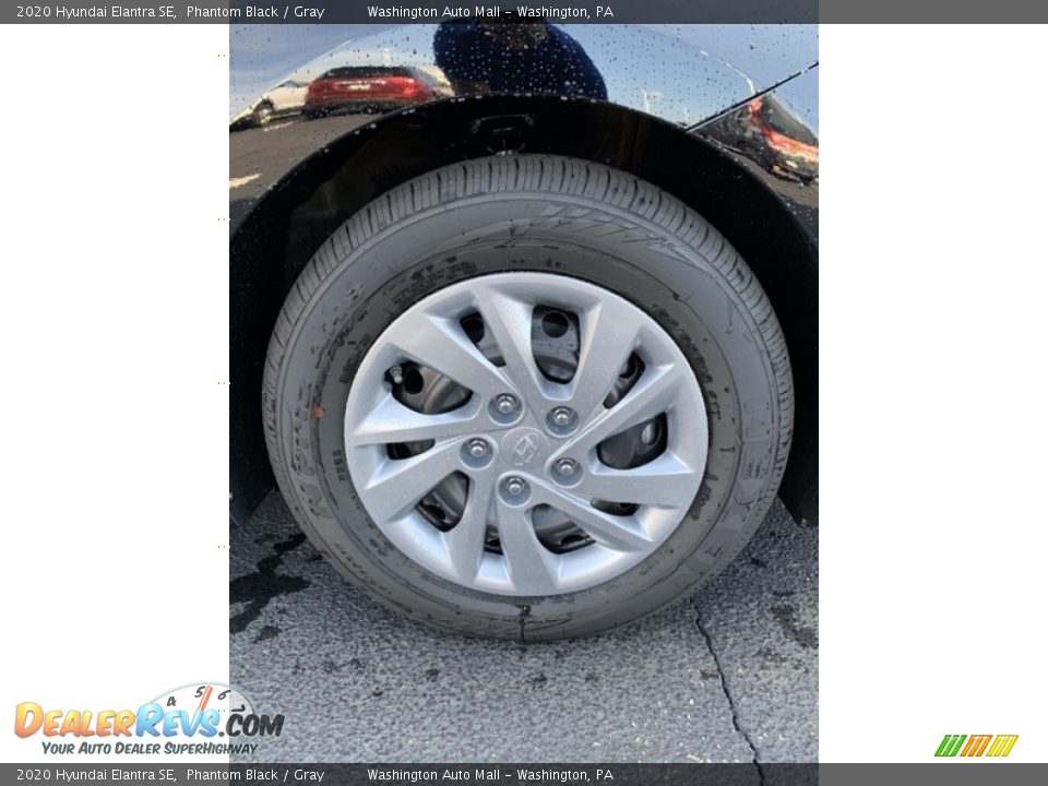 2020 Hyundai Elantra SE Phantom Black / Gray Photo #29