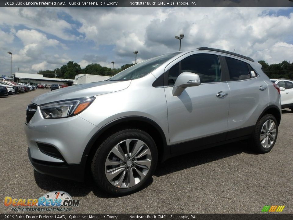 2019 Buick Encore Preferred AWD Quicksilver Metallic / Ebony Photo #1