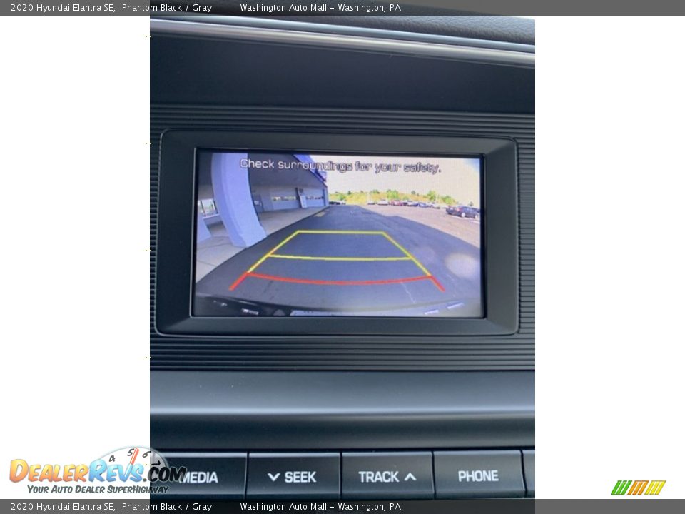 2020 Hyundai Elantra SE Phantom Black / Gray Photo #32