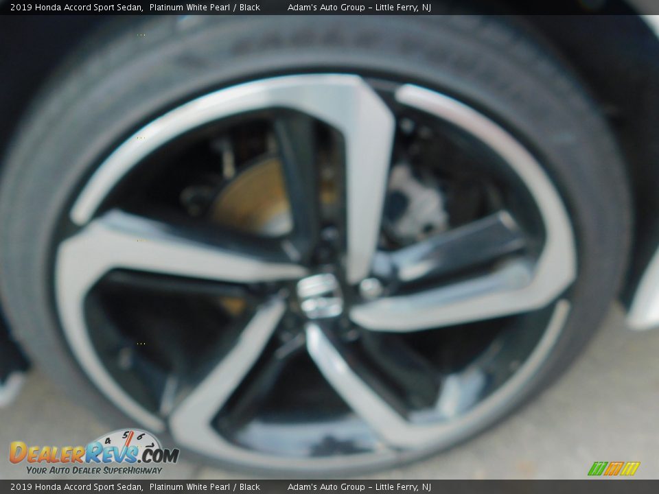 2019 Honda Accord Sport Sedan Platinum White Pearl / Black Photo #31