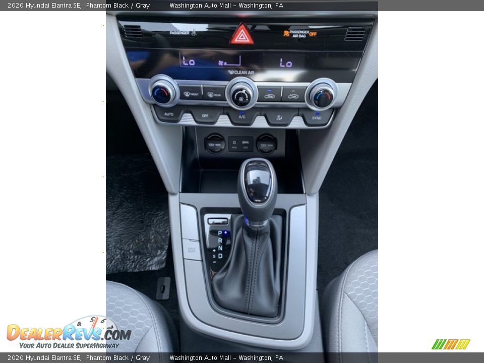2020 Hyundai Elantra SE Phantom Black / Gray Photo #33