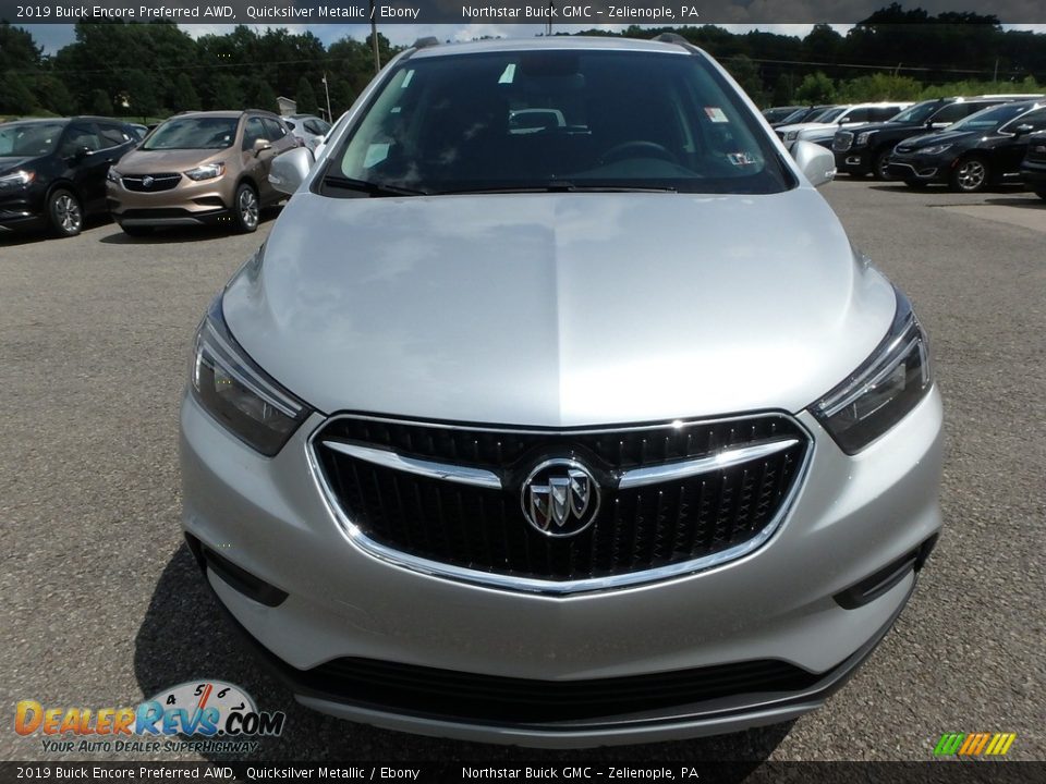 2019 Buick Encore Preferred AWD Quicksilver Metallic / Ebony Photo #2