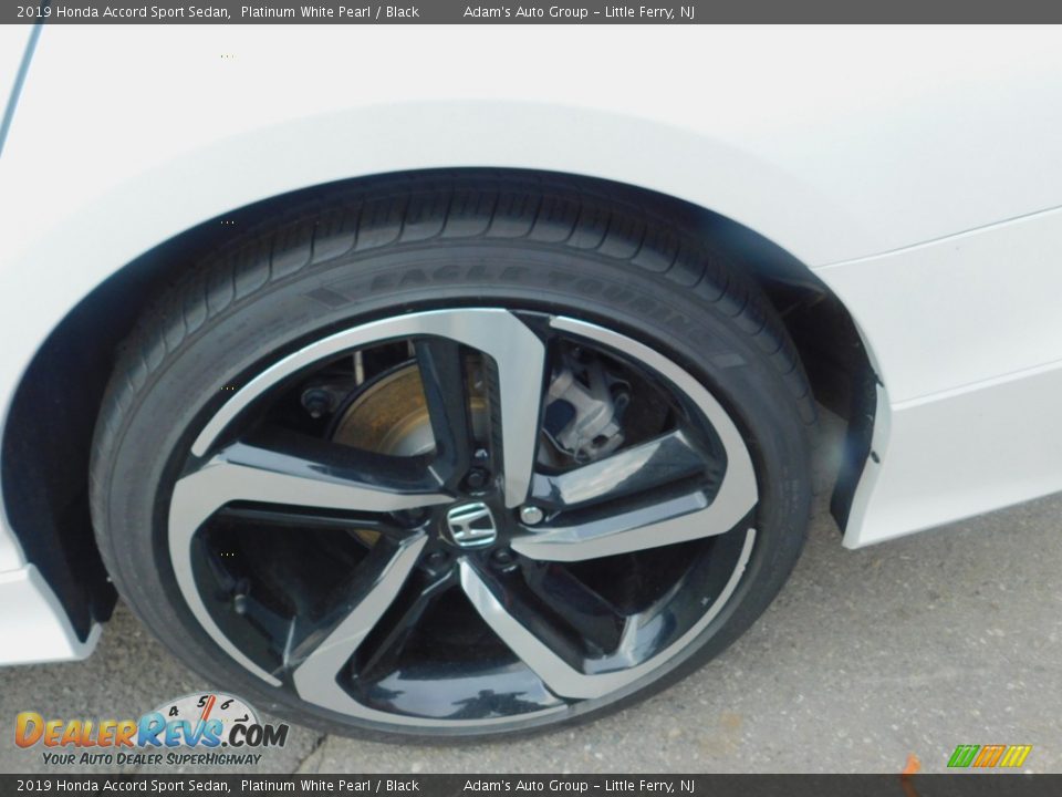 2019 Honda Accord Sport Sedan Platinum White Pearl / Black Photo #32