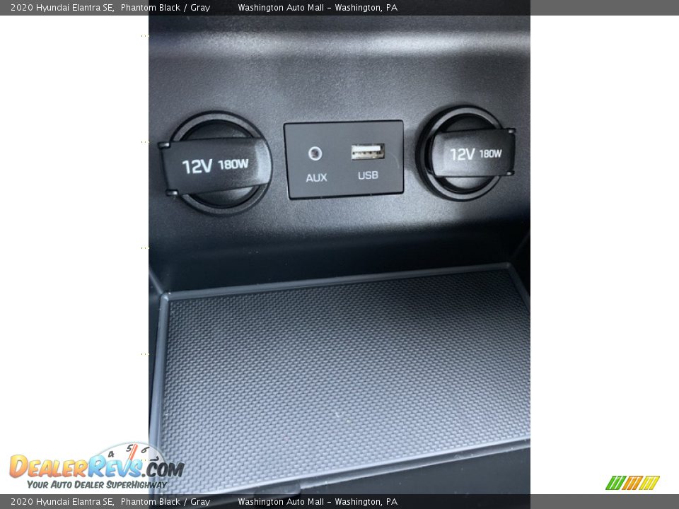 2020 Hyundai Elantra SE Phantom Black / Gray Photo #35