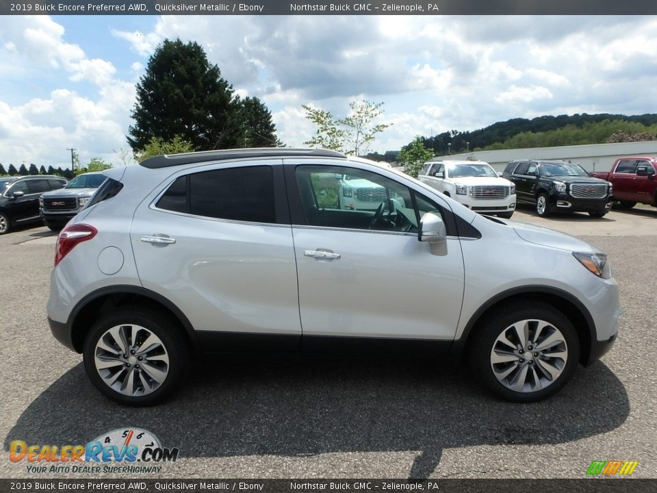 2019 Buick Encore Preferred AWD Quicksilver Metallic / Ebony Photo #4