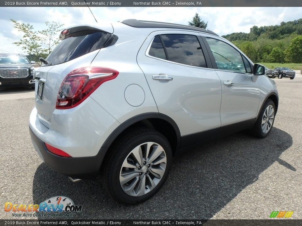2019 Buick Encore Preferred AWD Quicksilver Metallic / Ebony Photo #5