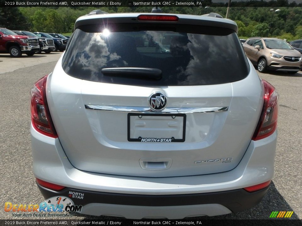 2019 Buick Encore Preferred AWD Quicksilver Metallic / Ebony Photo #6