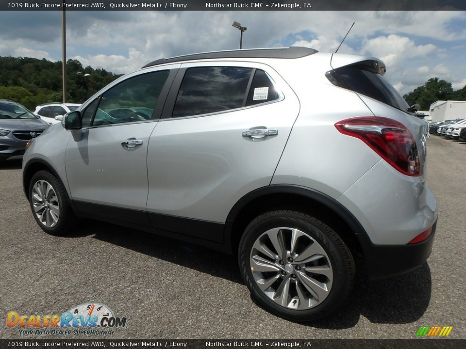 2019 Buick Encore Preferred AWD Quicksilver Metallic / Ebony Photo #8