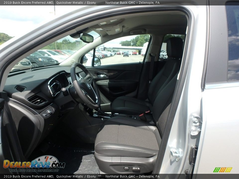 2019 Buick Encore Preferred AWD Quicksilver Metallic / Ebony Photo #13