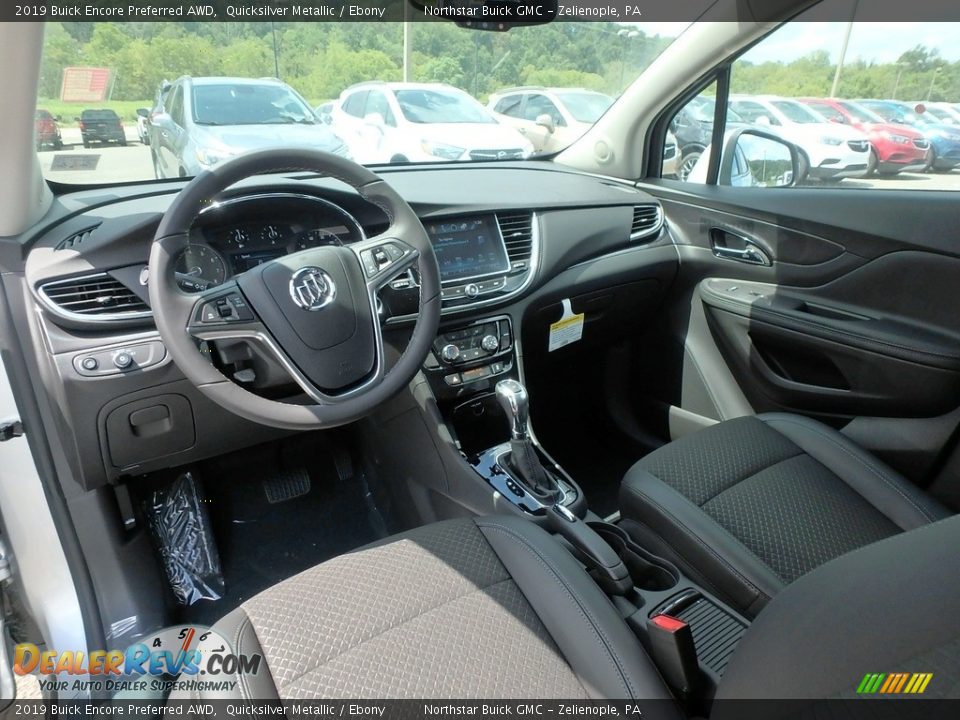2019 Buick Encore Preferred AWD Quicksilver Metallic / Ebony Photo #15