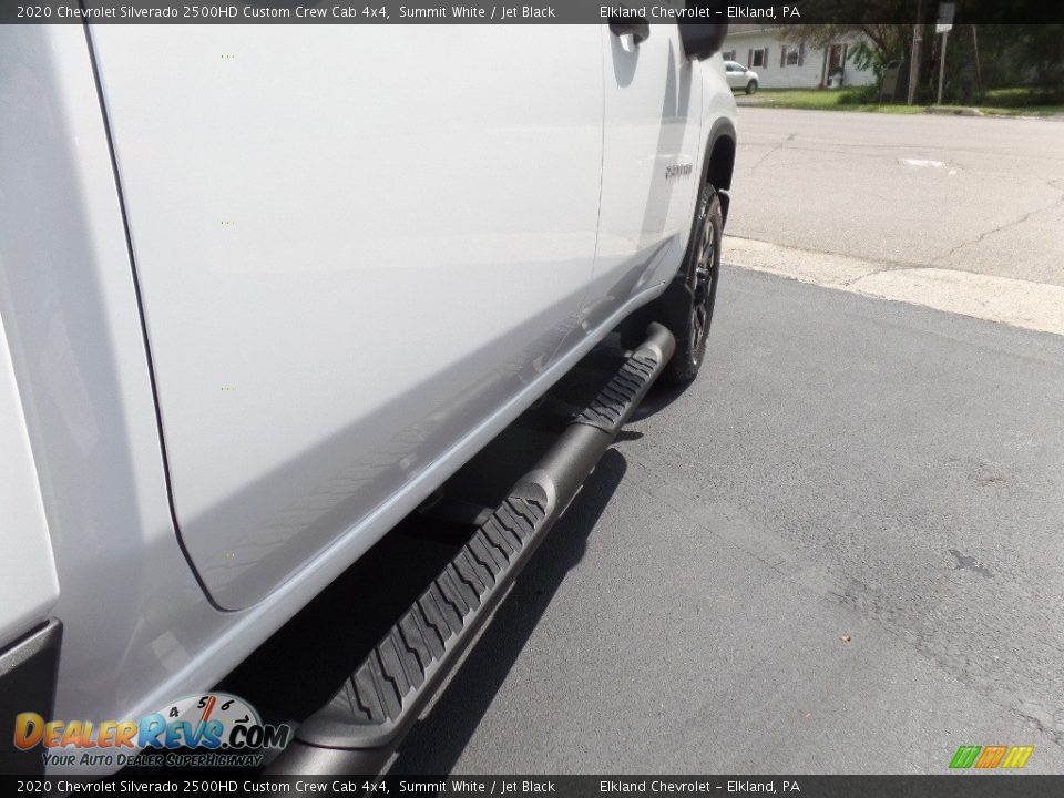 2020 Chevrolet Silverado 2500HD Custom Crew Cab 4x4 Summit White / Jet Black Photo #14