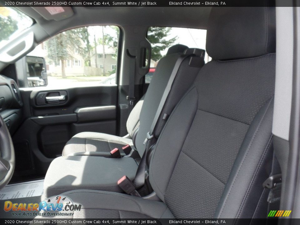 2020 Chevrolet Silverado 2500HD Custom Crew Cab 4x4 Summit White / Jet Black Photo #20