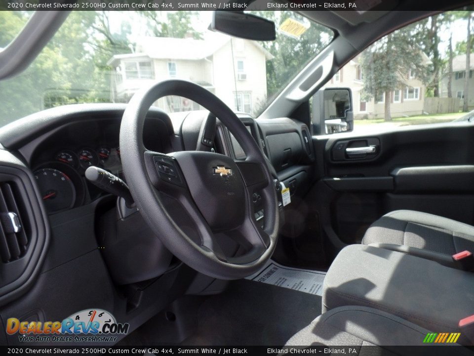 2020 Chevrolet Silverado 2500HD Custom Crew Cab 4x4 Summit White / Jet Black Photo #21