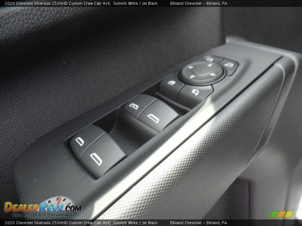 2020 Chevrolet Silverado 2500HD Custom Crew Cab 4x4 Summit White / Jet Black Photo #22