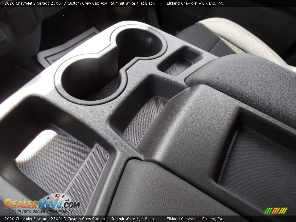 2020 Chevrolet Silverado 2500HD Custom Crew Cab 4x4 Summit White / Jet Black Photo #29