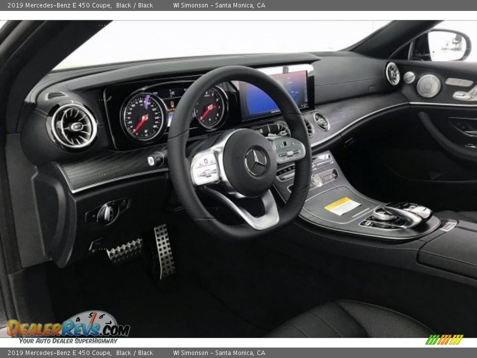 2019 Mercedes-Benz E 450 Coupe Black / Black Photo #4