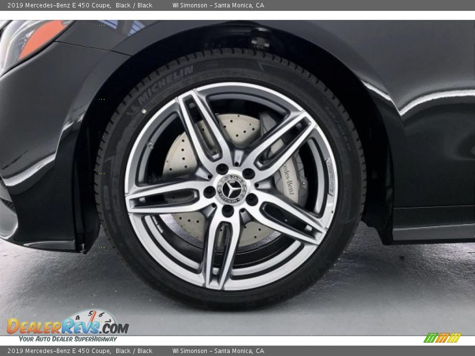 2019 Mercedes-Benz E 450 Coupe Black / Black Photo #9
