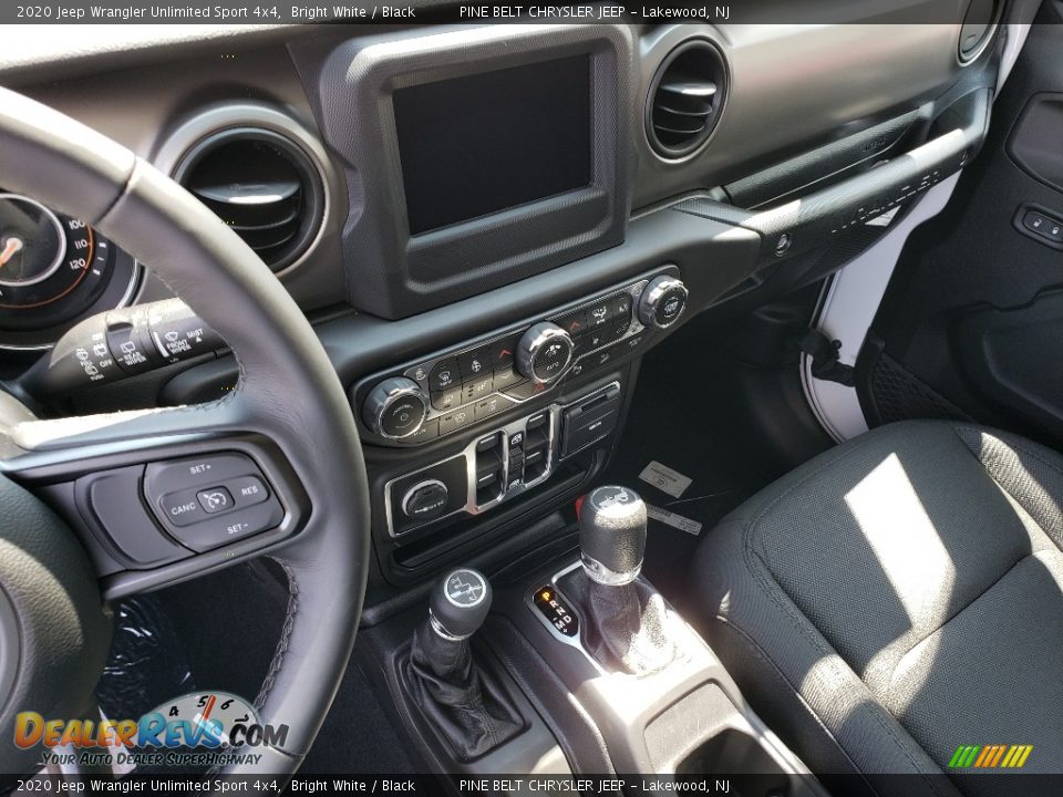 2020 Jeep Wrangler Unlimited Sport 4x4 Bright White / Black Photo #10