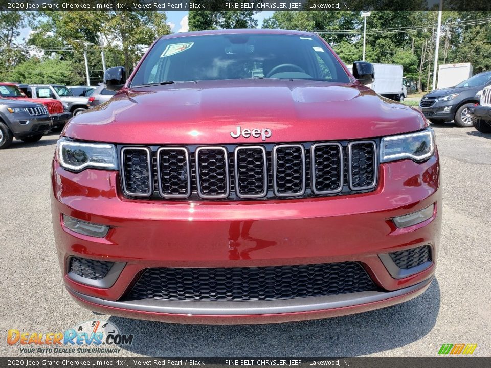 2020 Jeep Grand Cherokee Limited 4x4 Velvet Red Pearl / Black Photo #2
