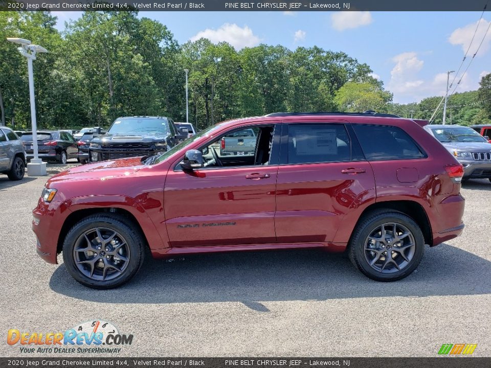 Velvet Red Pearl 2020 Jeep Grand Cherokee Limited 4x4 Photo #3