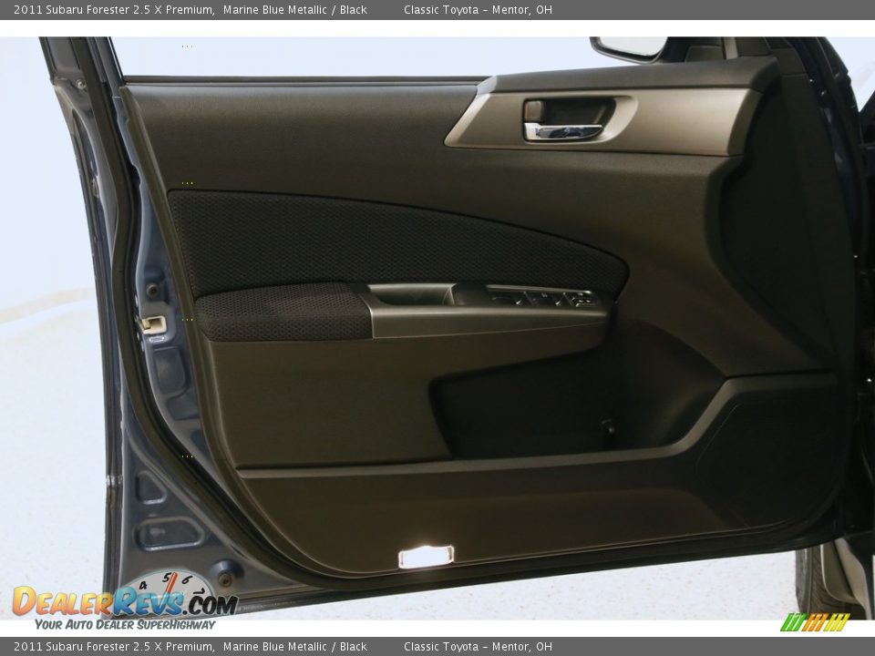 2011 Subaru Forester 2.5 X Premium Marine Blue Metallic / Black Photo #4