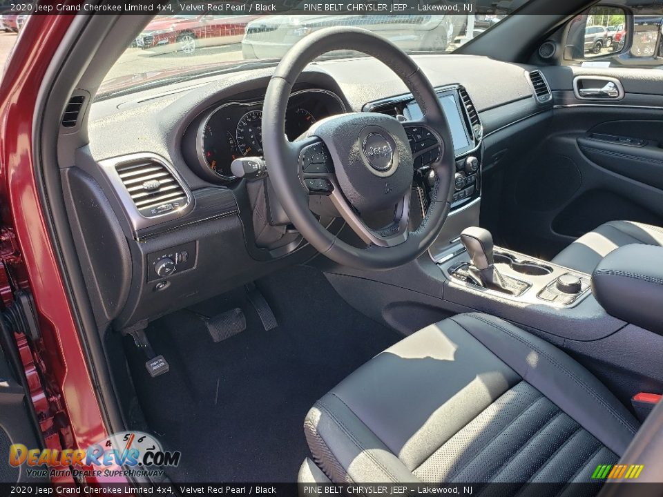 2020 Jeep Grand Cherokee Limited 4x4 Velvet Red Pearl / Black Photo #7