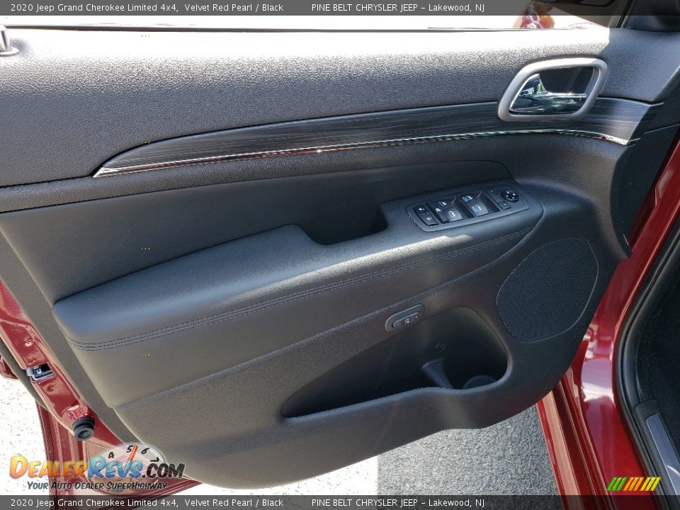 2020 Jeep Grand Cherokee Limited 4x4 Velvet Red Pearl / Black Photo #8