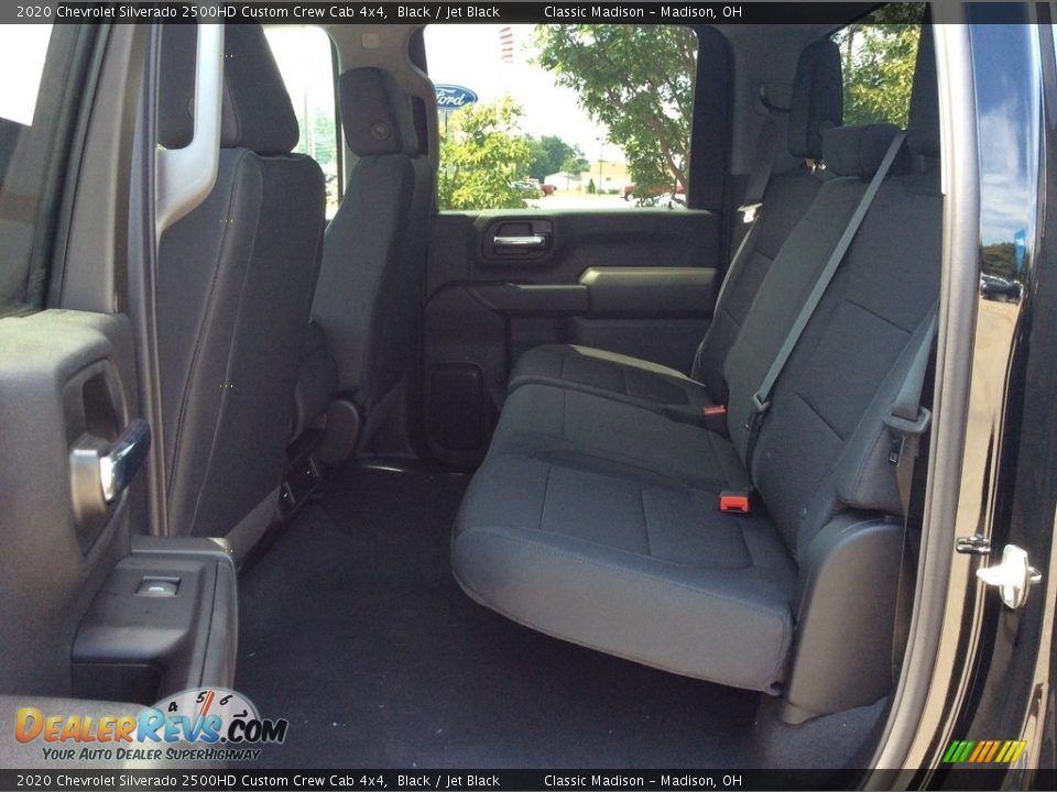 2020 Chevrolet Silverado 2500HD Custom Crew Cab 4x4 Black / Jet Black Photo #21