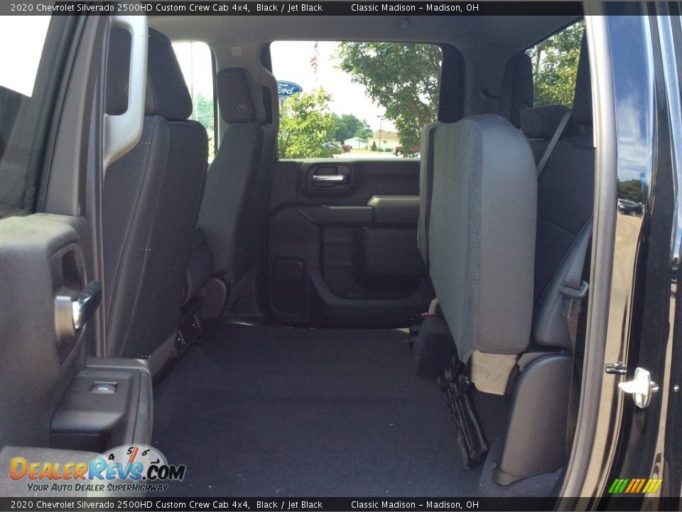 2020 Chevrolet Silverado 2500HD Custom Crew Cab 4x4 Black / Jet Black Photo #22